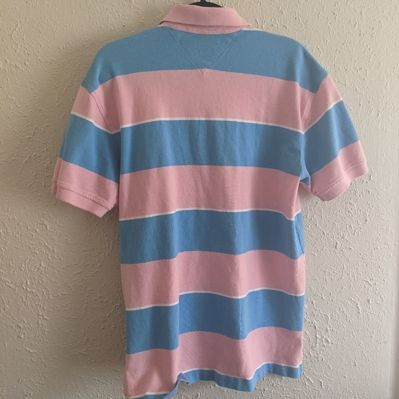Tommy Hilger Rugby Stripe Polo Shirt - Picture 3 of 6